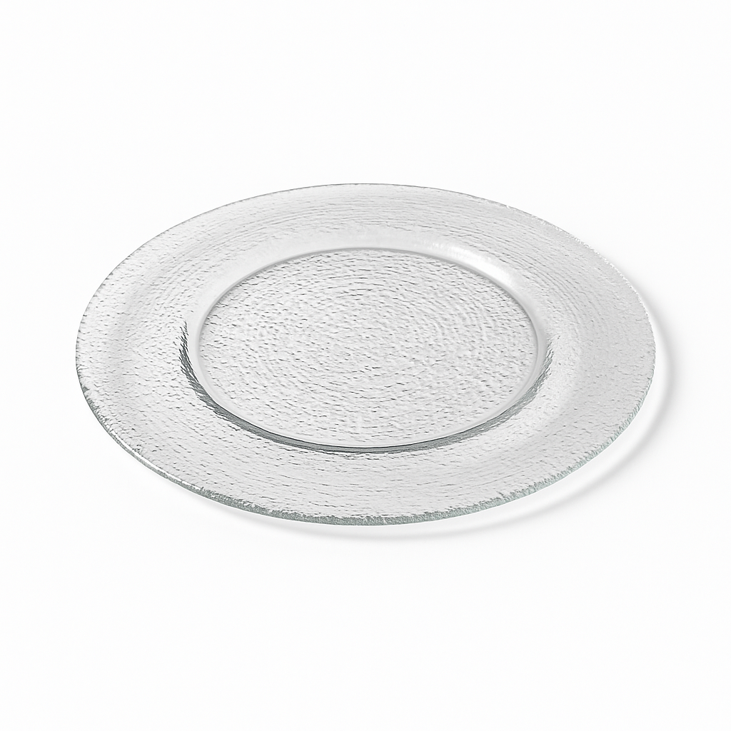 Sottopiatto in vetro