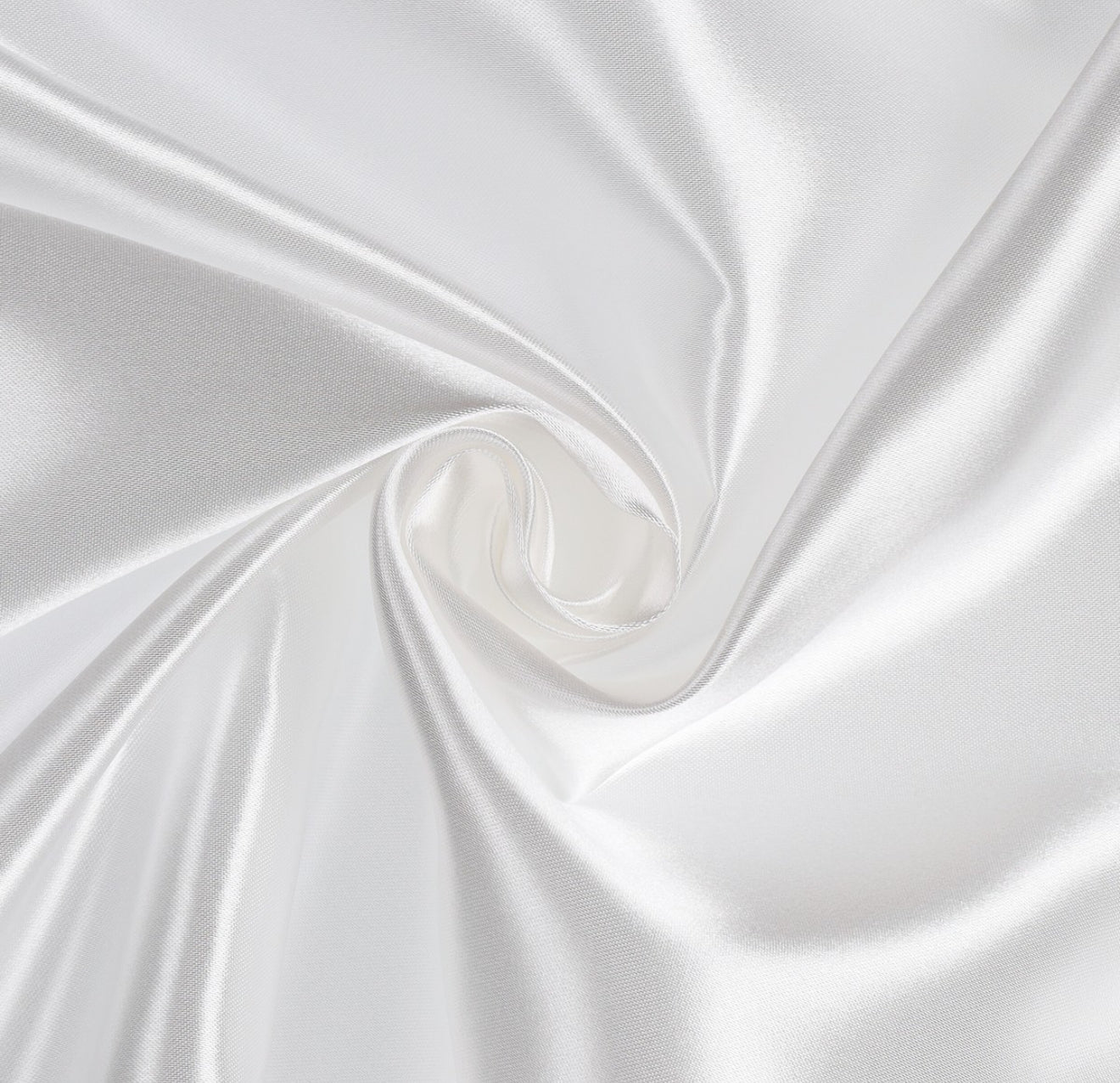 Tovaglia e tovaglioli bianco lucido