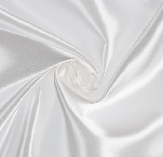 Tovaglia e tovaglioli bianco lucido