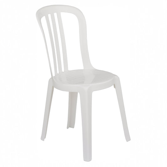 Sedia bianca resina