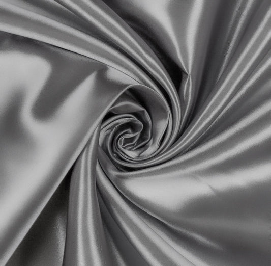 Tovaglia e tovaglioli Grigio perla lucido