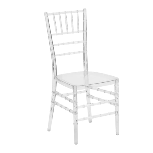 Sedia chiavarina trasparente